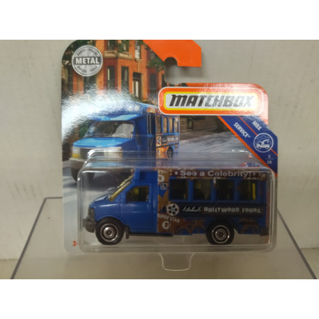 GMC SCHOOL BUS HOLLYWOOD TOURS 1:64 MATCHBOX