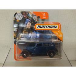 PLYMOUTH SEDAN 1933 BLUE 1:64 MATCHBOX