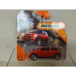 MINI COOPER 2003 RED/BLACK 1:64 MATCHBOX