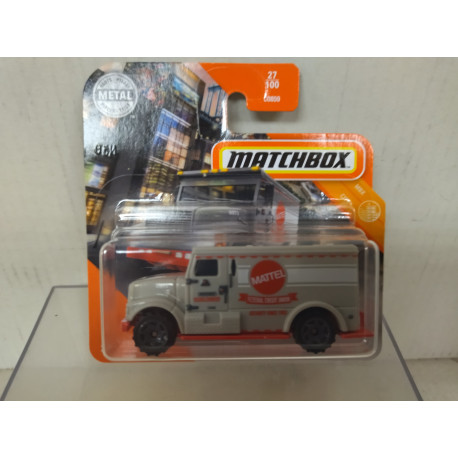 INTERNATIONAL ARMORED TRUCK FEDERAL CREDIT UNION 1:64 MATCHBOX