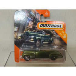 CADILLAC SERIES 62 1941 CONVERTIBLE COUPE GREEN 1:64 MATCHBOX