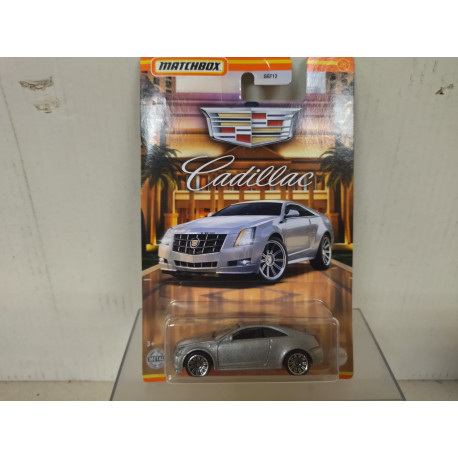 CADILLAC CTS COUPE SILVER SERIE CADILLAC 1:64 MATCHBOX