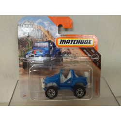 JEEP CLIFF HANGER WHITE/BLUE 1:64 MATCHBOX