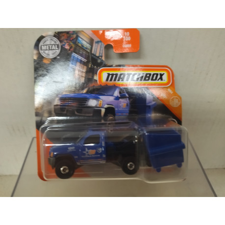 MBX GARBAGE SCOUT BLUE 1:64 MATCHBOX