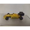FORMULA F1 RACING CAR YELLOW TICTEL 1:55/apx 1:64 MAJORETTE 238 NO BOX SUCIO/DIRTY