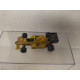 FORMULA F1 RACING CAR YELLOW TICTEL 1:55/apx 1:64 MAJORETTE 238 NO BOX SUCIO/DIRTY