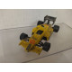 FORMULA F1 RACING CAR YELLOW TICTEL 1:55/apx 1:64 MAJORETTE 238 NO BOX SUCIO/DIRTY