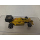 FORMULA F1 RACING CAR YELLOW TICTEL 1:55/apx 1:64 MAJORETTE 238 NO BOX SUCIO/DIRTY