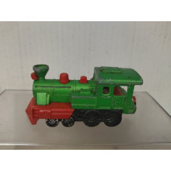 LOCOMOTORA/TREN GREEN (2) 1:87/apx 1:64 MAJORETTE 278 NO BOX
