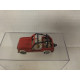 RENAULT 4 JP4 RED/WHITE 1:47/apx 1:64 MAJORETTE 252 NO BOX SUCIO/DIRTY