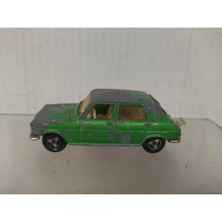 SIMCA 1100 Ti GREEN (2) (SIMCA 1200) 1:60/apx 1:64 MAJORETTE 234 NO BOX