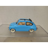 SEAT 600 1960 2-SERIE DESCAPOTABLE AZUL CLARO 1:43 SALVAT SOLIDO NO BOX