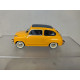 SEAT 600 D 1969 2-SERIE DESCAPOTABLE SALMON 1:43 SALVAT SOLIDO NO BOX