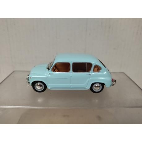SEAT 800 1968 2-SERIE VERDE 1:43 SALVAT SOLIDO NO BOX