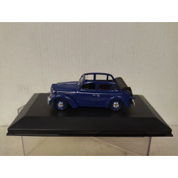 AZLK MOSKVICH 400-420 1946 CABRIOLET BLUE 1:43 DeAGOSTINI IXO