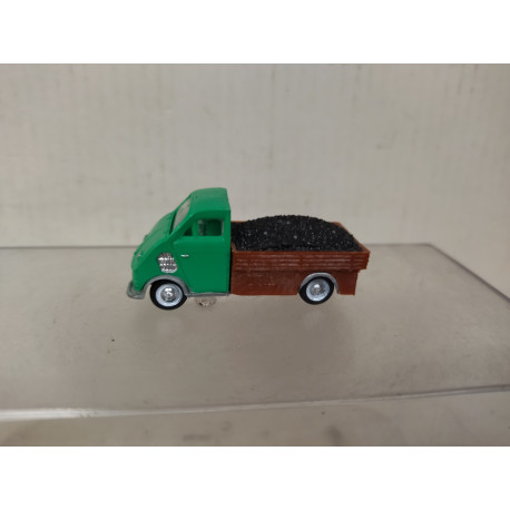 AUTO UNION DKW F89L PICKUP VERDE CARBON 1:87 H0 TOYEKO