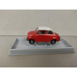 GOGGOMOBIL T 1957 LIMOUSINE RED/WHITE 1:87 H0 BREKINA