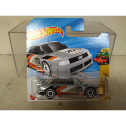 AUDI 90 QUATTRO GREY/ORANGE 2/10 PEAK PURSUIT 1:64 HOT WHEELS