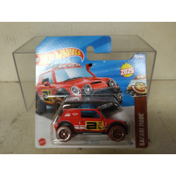 LIL´ROAR´(MINI COOPER 2003) RED n2 5/5 SAFARI MODE 1:64 HOT WHEELS