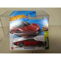 MCLAREN SPEEDTAIL RED 5/5 EXOTICS 1:64 HOT WHEELS