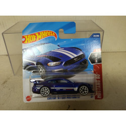 FORD MUSTANG 2018 GT CUSTOM BLUE 5/5 MUSTANG 60 1:64 HOT WHEELS