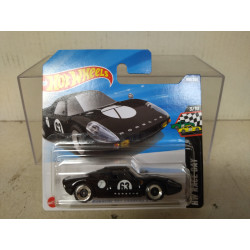 PORSCHE 904 CARRERA GTS BLACK n63 3/10 RACE DAY 1:64 HOT WHEELS
