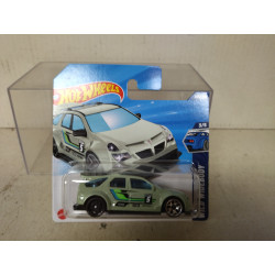 PONTIAC AZTEK CUSTOM n5 GREEN 3/5 WILD WIDEBODY 1:64 HOT WHEELS