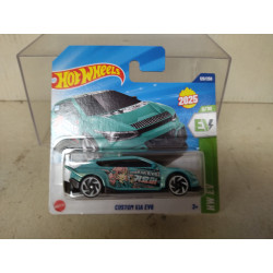 KIA EV6 CUSTOM GREEN 8/10 EV 1:64 HOT WHEELS