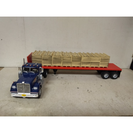 WESTERN STAR 4864 1986 WOOD AMERICAN TRUCK 1:43 ALTAYA IXO