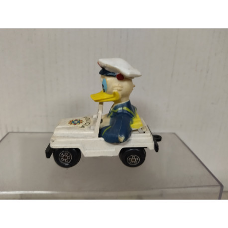 JEEP WALT DISNEY DONALD apx 1:64 GUISVAL NO BOX