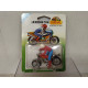 MONTESA + PILOTO MOTO/BIKE apx 1:64 GUISVAL BOX