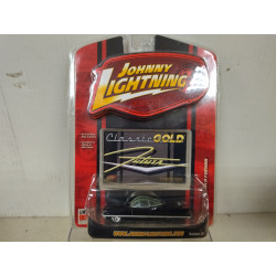 LINCOLN FUTURA 1955 BLACK CLASSIC GOLD 1:64 JOHNNY LIGHTNING