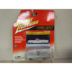 LINCOLN FUTURA 1955 LIGHT BLUE CLASSIC GOLD 1:64 JOHNNY LIGHTNING