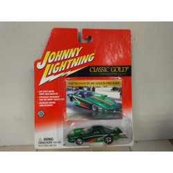 PONTIAC FIREBIRD PAT MUSI OUTLAW STOCK CLASSIC GOLD 1:64 JOHNNY LIGHTNING