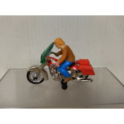 HARLEY-DAVIDSON + PILOTO MOTO/BIKE apx 1:64 GUISVAL