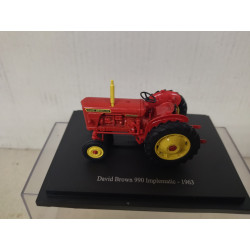 DAVID BROWN 990 IMPLEMATIC 1963 TRACTOR/FARMER 1:43 UH HACHETTE