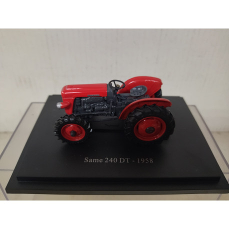 SAME 240 DT 1958 RED TRACTOR/FARMER 1:43 UH HACHETTE