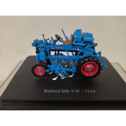 BOBARD-VW 1959 BLUE TRACTOR/FARMER 1:43 UH HACHETTE