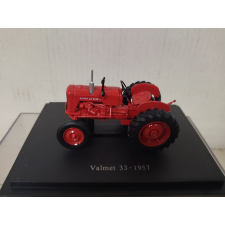 VALMET 33 DIESEL 1957 RED TRACTOR/FARMER 1:43 UH HACHETTE