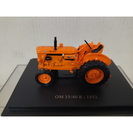 OM 35/40 R 1952 ORANGE TRACTOR/FARMER 1:43 UH HACHETTE