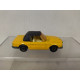 MERCEDES-BENZ R107 350 SL YELLOW/BLACK SUPERFAST 6 1:58/ apx 1:64 MATCHBOX NO BOX