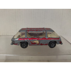 FREEMAN INTER-CITY COMMUTER (2) RED SUPERFAST 22 1:55/apx 1:64 MATCHBOX NO BOX
