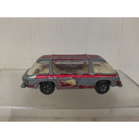 FREEMAN INTER-CITY COMMUTER (2) RED SUPERFAST 22 1:55/apx 1:64 MATCHBOX NO BOX