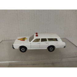 MERCURY COMMUTER POLICE CAR SUPERFAST 55 1:72/apx 1:64 MATCHBOX NO BOX