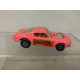 FORD MUSTANG WILDCAT DRAGSTER PINK SUPERFAST 8 1:65/apx 1:64 MATCHBOX NO BOX
