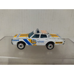 MERCURY STATE POLICE CAR RUEDAS LASER LW-1 1:73/apx 1:64 MATCHBOX NO BOX