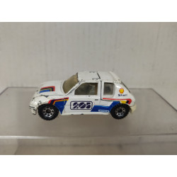 PEUGEOT 205 TURBO 16 RALLY MB15 1:55/apx 1:64 MATCHBOX NO BOX