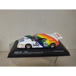 BMW E26 M1 1980 24 H LE MANS ALLIOT-DARNICHE-CECOTTO 1:43 ALTAYA IXO