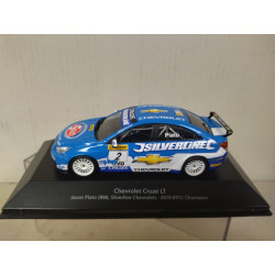 CHEVROLET CRUZE LT 2010 BTCC JASON PLATO 1:43 ATLAS IXO HARD BOX