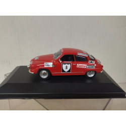 SAAB 96 V4 1972 RALLY SWEDEN BLOMQVIST 1:43 ALTAYA IXO BOX NO ORIGINAL